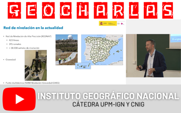 Publicamos el vídeo de la Geocharla del IGN-CNIG, con la participación de José Antonio Sánchez Sobrino con 